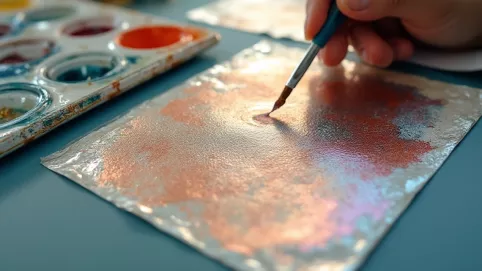 Czy folię w płynie można malować farbą