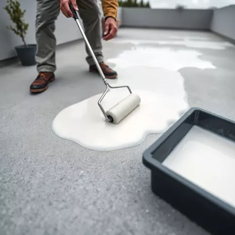 Folia w płynie na taras